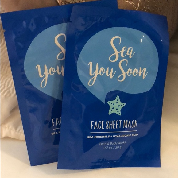 Sold on eBay 🎉 Get both of the B&Body Sheet Masks - Picture 3 of 3